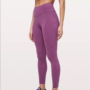 LULULEMON fast and free high-rise tight leggings